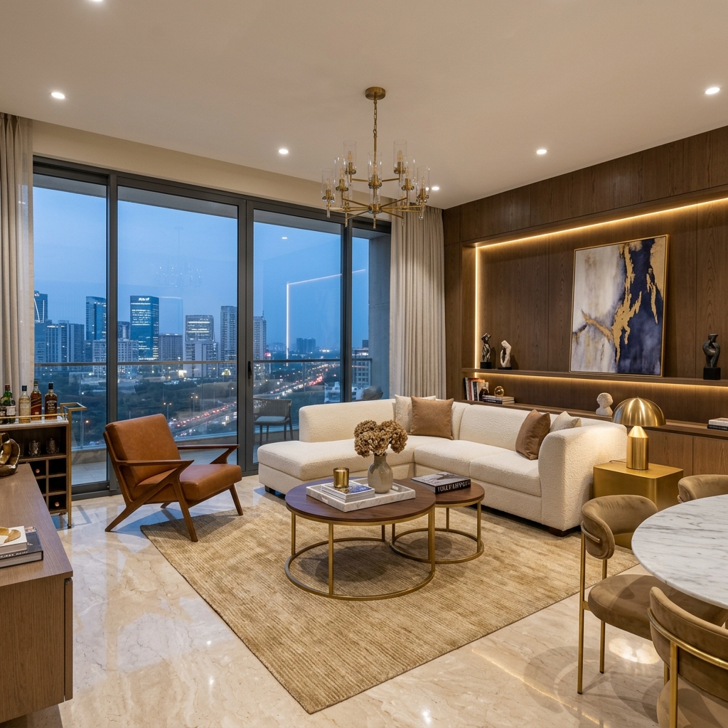 Premium luxury residential interior Greater Noida West