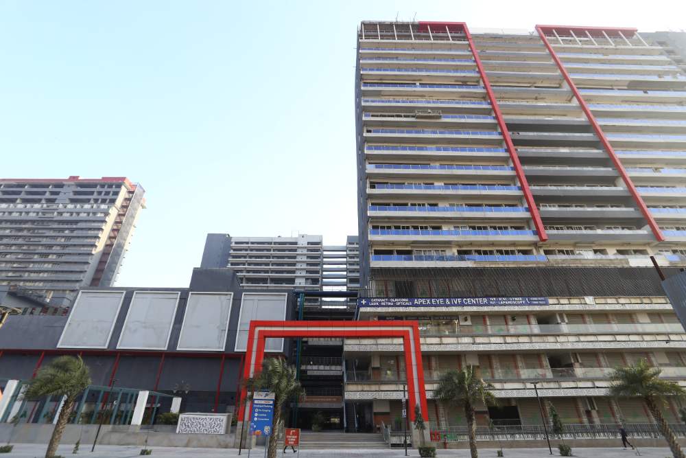 Gaur City Center Office Exterior Towers Noida Extension